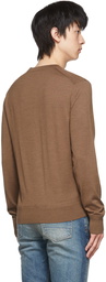 TOM FORD Brown Wool Sweater