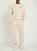 Malbon Grateful Dead Printed Cotton Sweatpants Beige