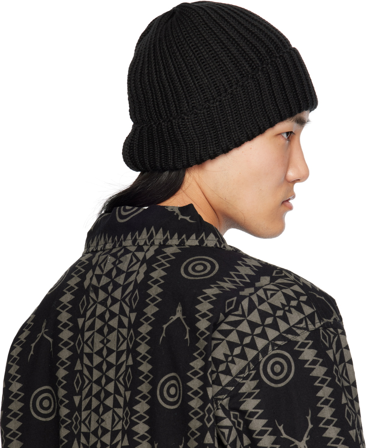 South2 West8 Black Watch Cap Beanie