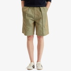 Beams Boy Women's Long Chamb Shorts in Olive