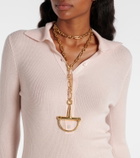 Gucci Half Horsebit chain necklace