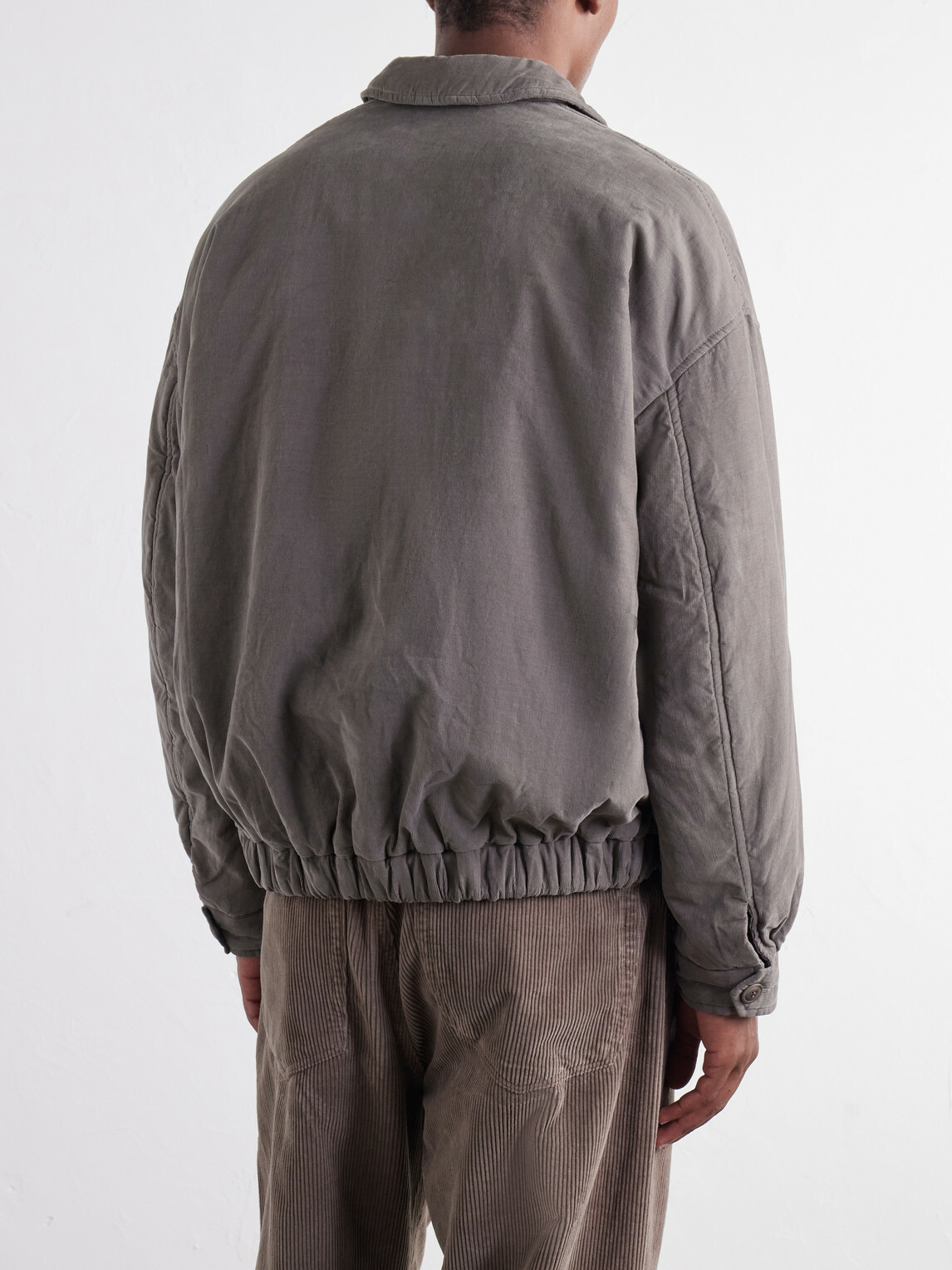 Casey Casey - Auber Cotton-Corduroy Blouson Jacket - Green