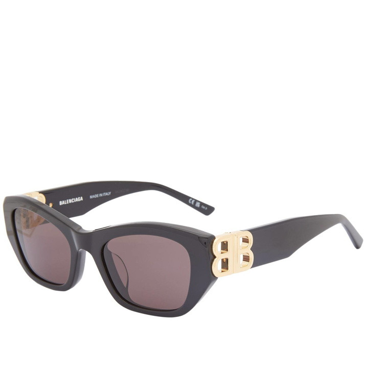 Photo: Balenciaga Men's Eyewear BB0311SK Sunglasses in Black/Grey