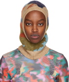 Henrik Vibskov Beige Cosmic Balaclava