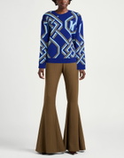 Koché Womens Sweater Bright in Blue