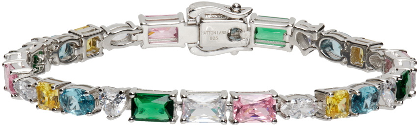 Hatton Labs Multicolor 'La Croisette' Tennis Bracelet