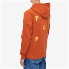 Pop Trading Company Men's Logo Popover Hoody in Cinnamon Stick