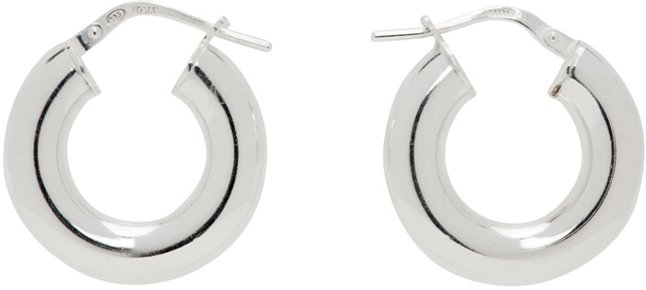 Photo: Sophie Buhai Silver Tiny Everyday Hoop Earrings