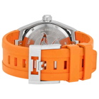 Hamilton Navy Sub Black Dial Stainless Steel Case Orange Rubber Strap Mens Watch H78615985