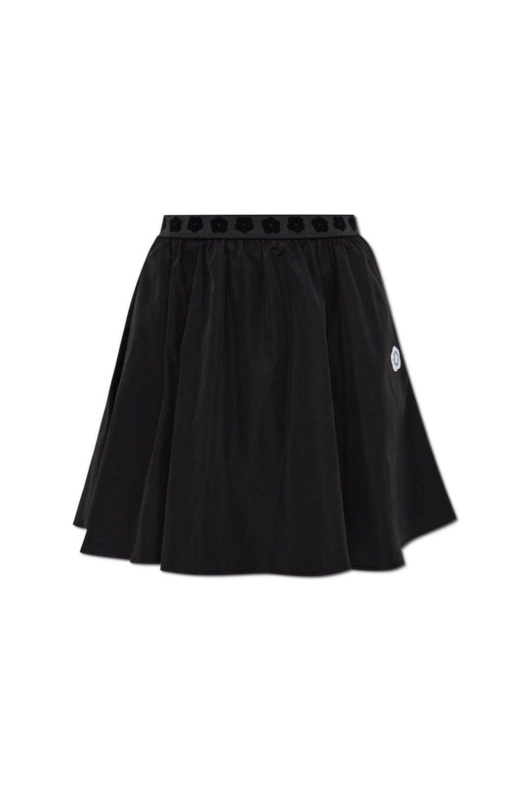 ミニスカート KENZO KENZO BY VERDY COTTON AND WOOL LOGOED SKIRT KENZO PARIS - Kenzo X Verdy Cotton & Wool Mini Skirt Kenzo