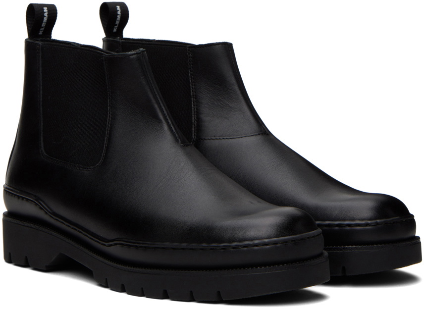 Kleman Black Escadron Chelsea Boots