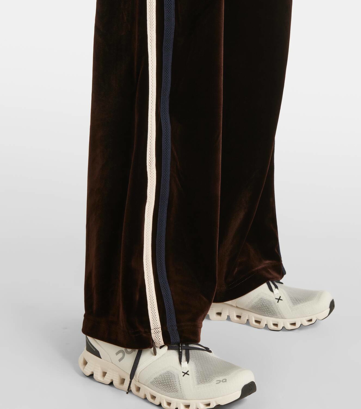 The Upside Castillon Roma velvet track pants