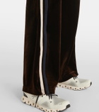 The Upside Castillon Roma velvet track pants