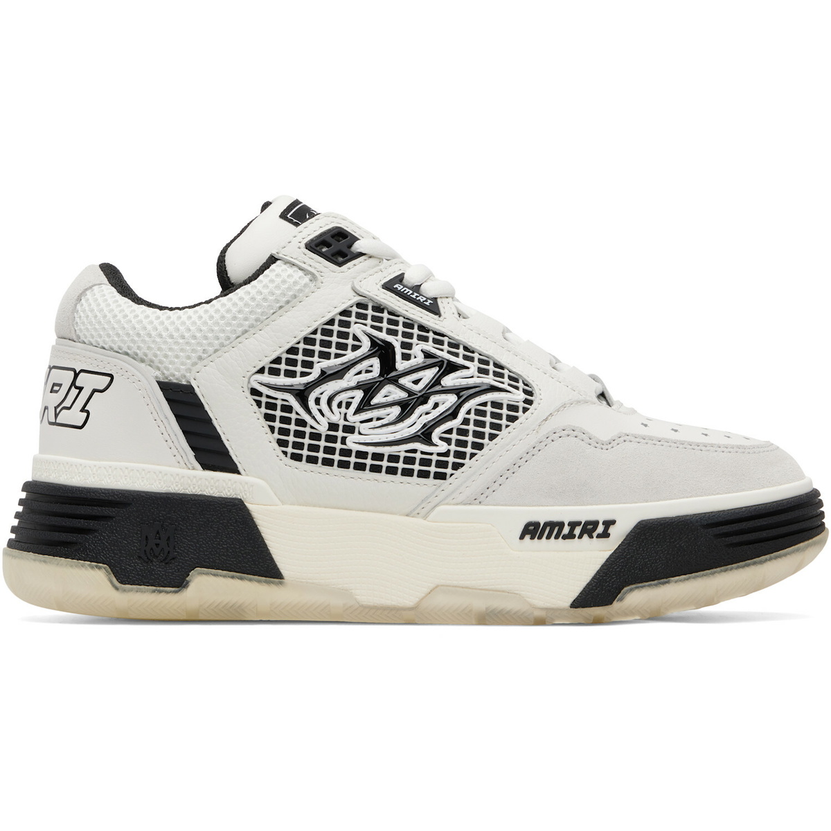 AMIRI White & Black MA-94 Sneakers