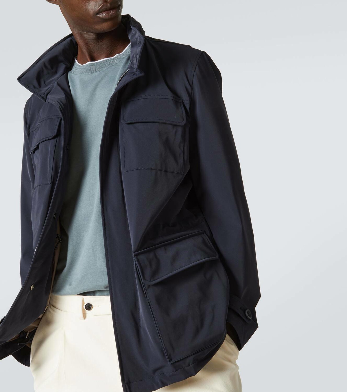 全国総量無料で Herno Herno jacket field Zip-up ジャケット・アウター