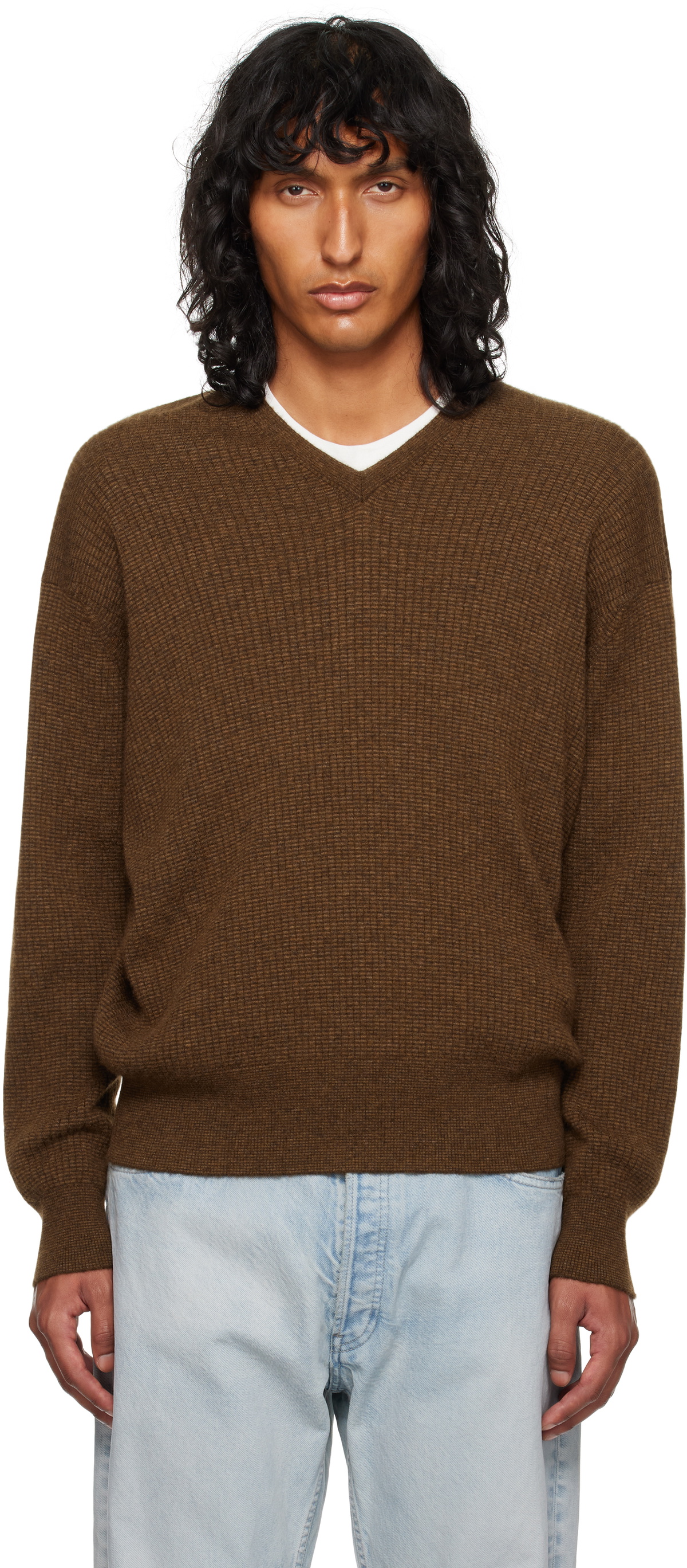 The Row Brown Thayer Sweater The Row