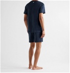 Schiesser - Josef Cotton-Jersey Pyjama Set - Blue