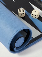 Smythson - Travel Panama Cross-Grain Leather Backgammon Roll