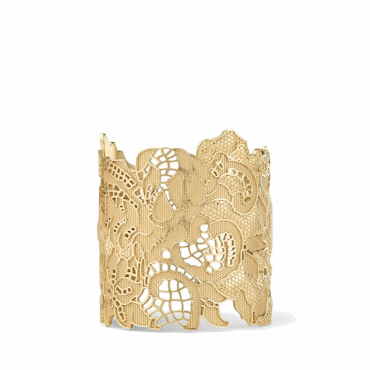 Photo: Jimmy Choo Lace Cut-Out Cuff Bracelet