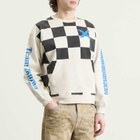 Team Ikuzawa Men's x Neighborhood Savage Sweatshirt in Black/White