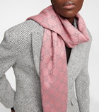 Gucci - GG wool jacquard scarf