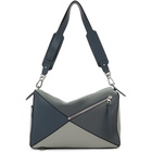 Loewe Grey XL Puzzle Messenger Bag