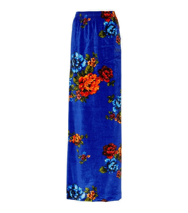 Photo: Vetements High-rise floral maxi skirt