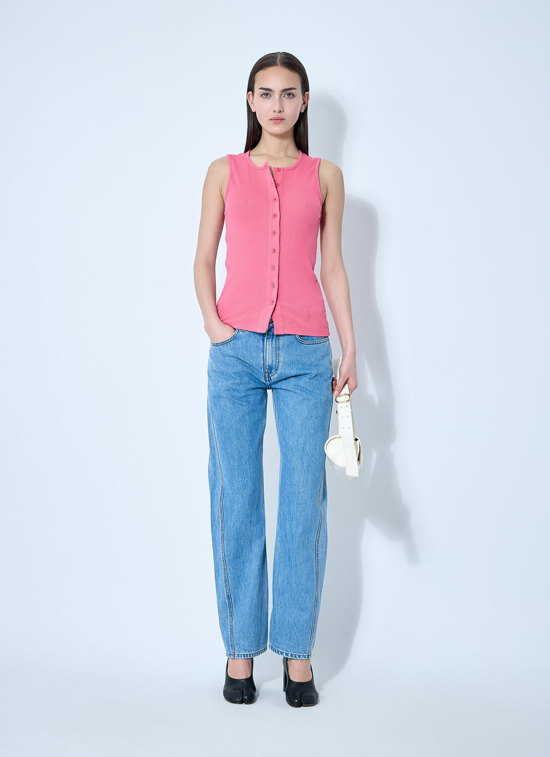 JW Anderson Button-Down Tank Top