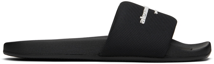 Photo: Alexander Wang Black AW Pool Slides