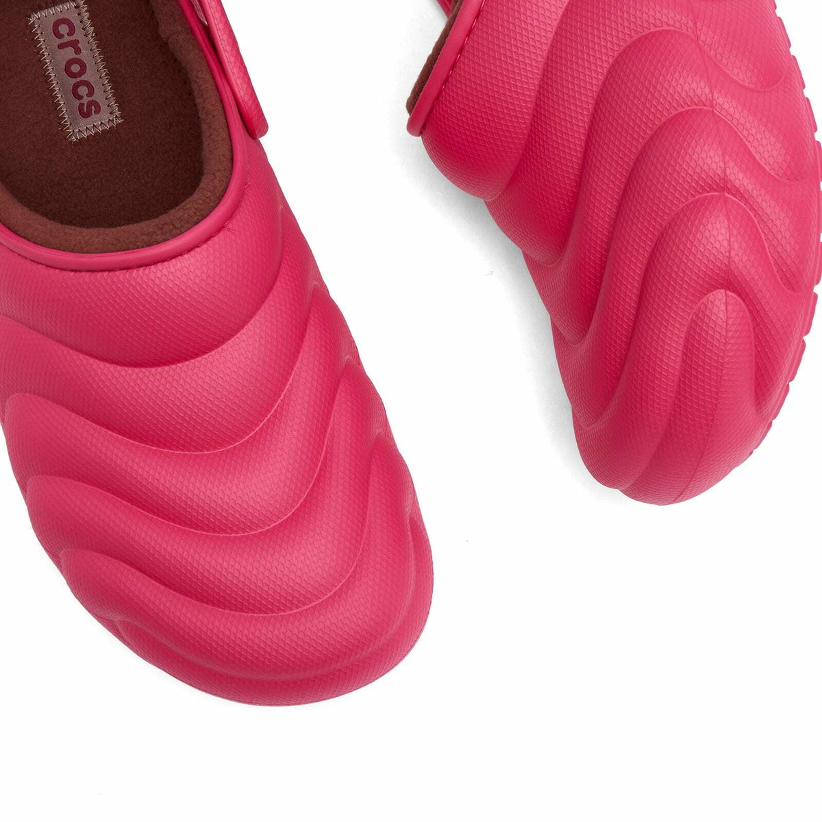 Crocs Classic Lined Overpuff Clog in Dragon Fruit Crocs