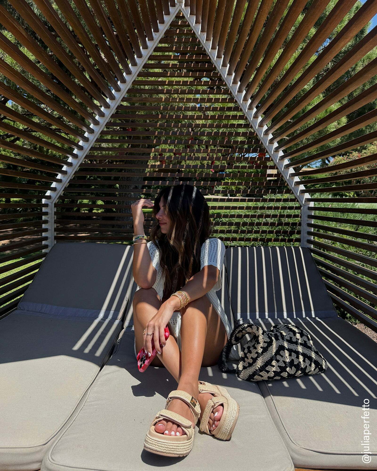 Steve Madden Bigmona Sandals in Natural