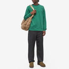 YMC Men's Shrank Crew Sweat in Green