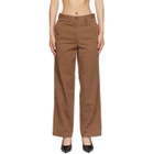 Nothing Written Brown Tabby Wide Chino Pants