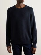 UMIT BENAN B - Cashmere and Cotton-Blend Sweater - Blue