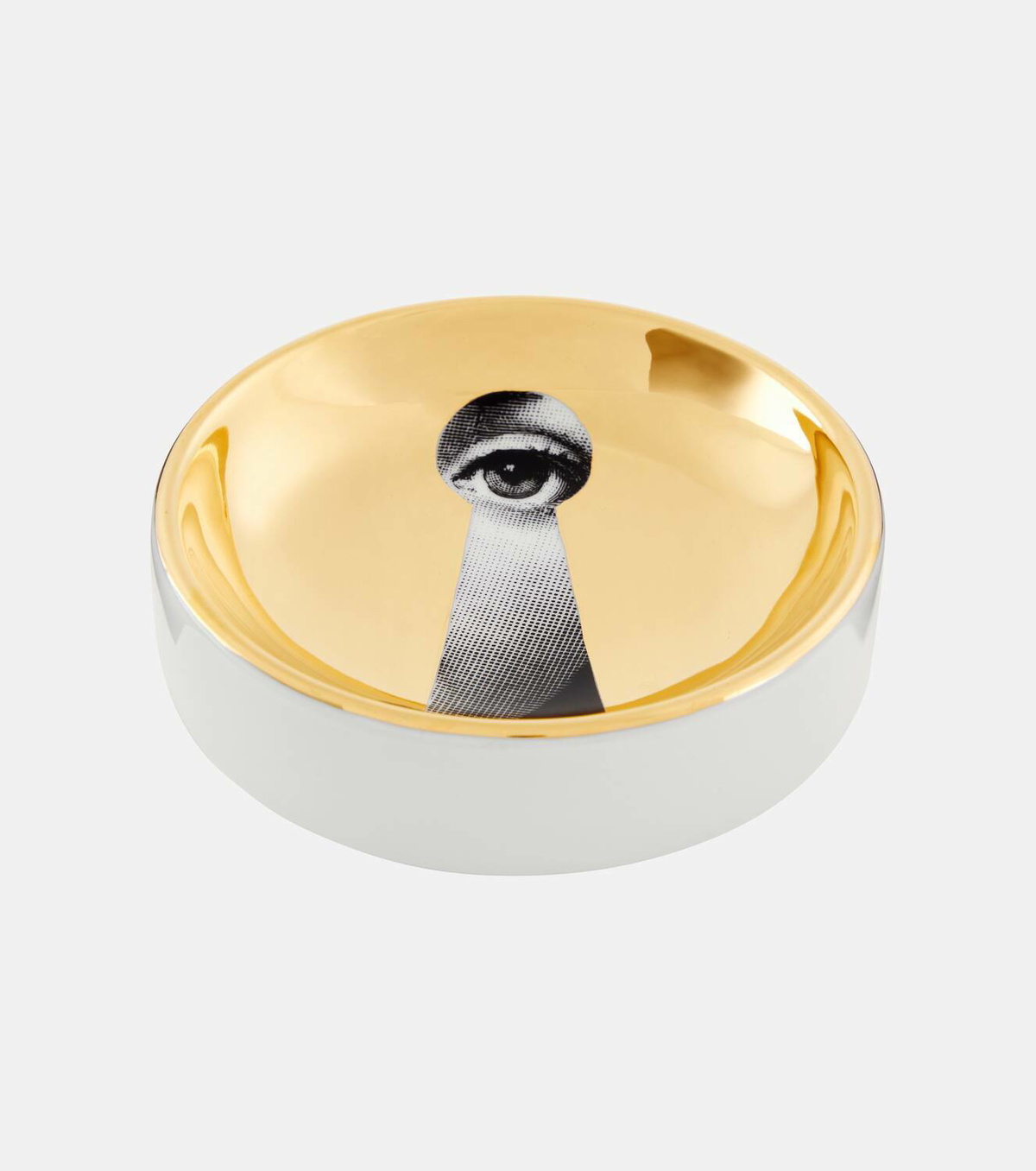 Fornasetti Tema e Variazioni porcelain ashtray