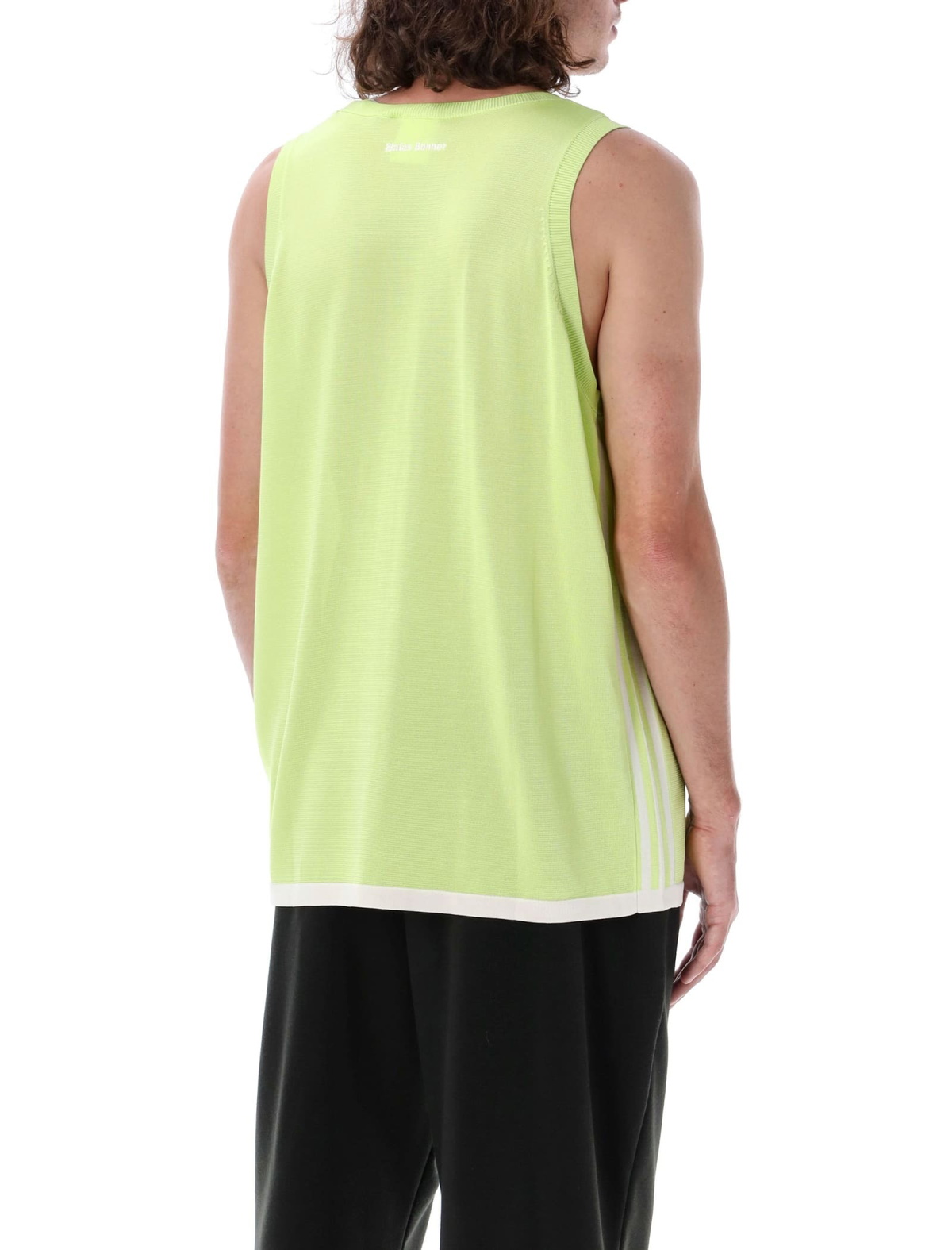 Tシャツ・カットソー ADIDAS ORIGINALS Wales Bonner tank top Yellow x Wales Bonner tank top in yellow - Adidas | Mytheresa