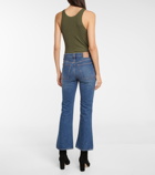 Toteme - Mid-rise flared cropped jeans