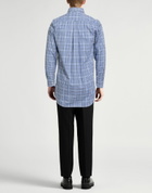 Barbour Mens Shirt Slate in Blue