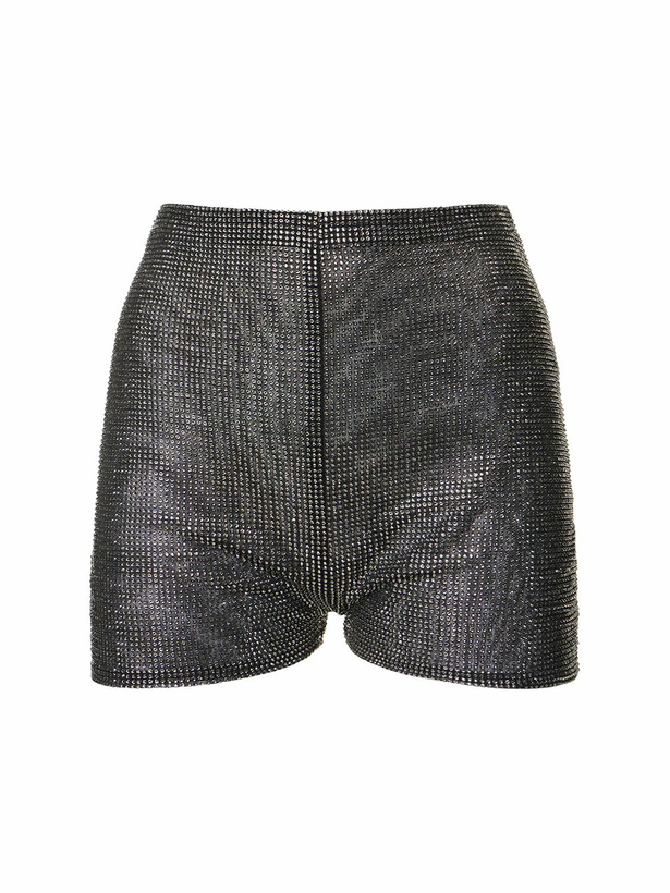 Photo: GIUSEPPE DI MORABITO - Crystal Embellished Mini Shorts