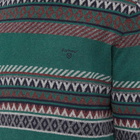 Barbour Men's Winterborne Fairisle Crew Knit in Forest