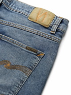 Nudie Jeans - Lean Dean Slim-Fit Tapered Organic Stretch-Denim Jeans - Blue