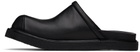 ADER error Black Curve Sabot 02 Slip-on Loafers