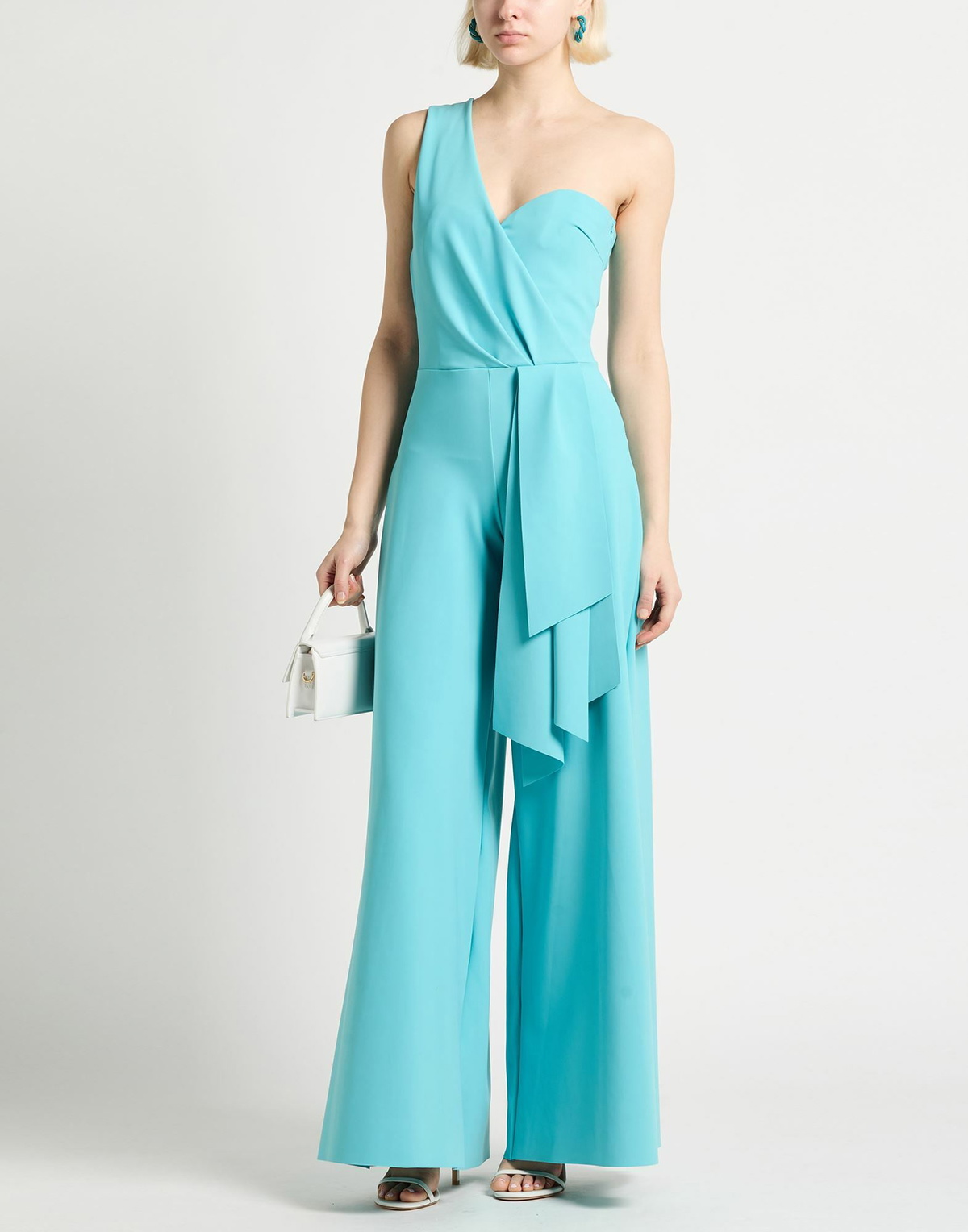 Chiara Boni La Petite Robe Womens Jumpsuit Turquoise