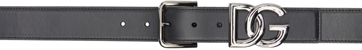 Photo: Dolce & Gabbana Black DG Belt