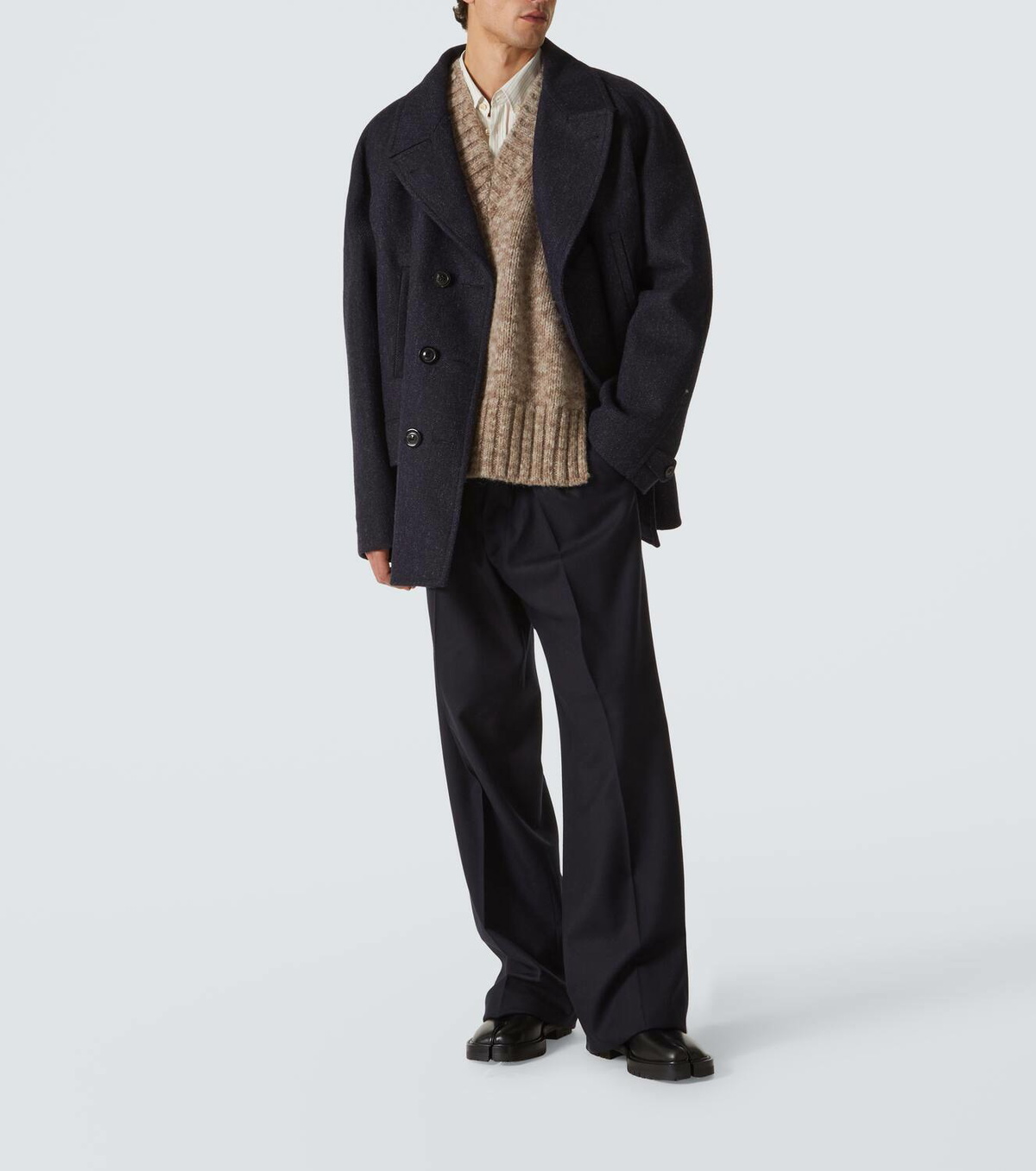 Maison Margiela Wool peacoat Maison Margiela
