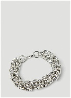 Cluster Chain Bracelet in Silver