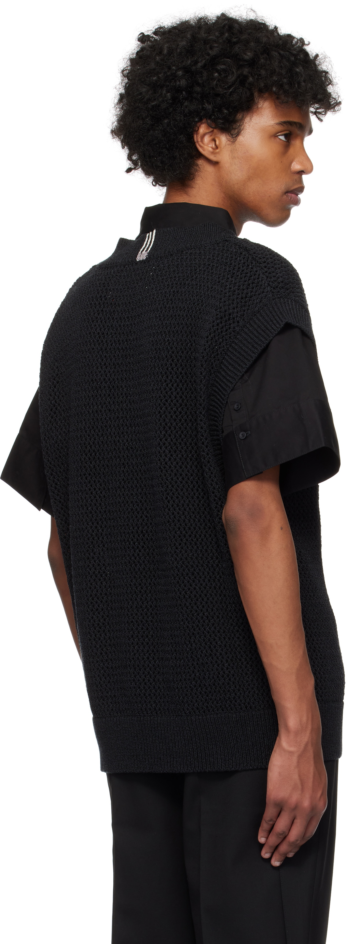 C2H4 Black Uniformity Knit Vest