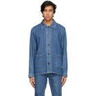 A.P.C. Blue Denim Kerlouan Jacket