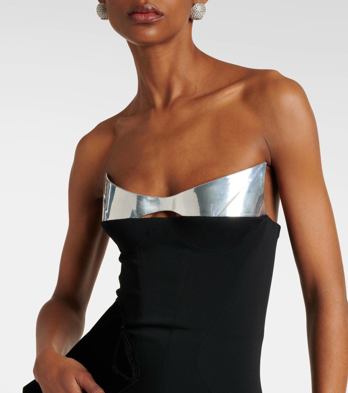 Mugler Signature corset maxi dress Mugler
