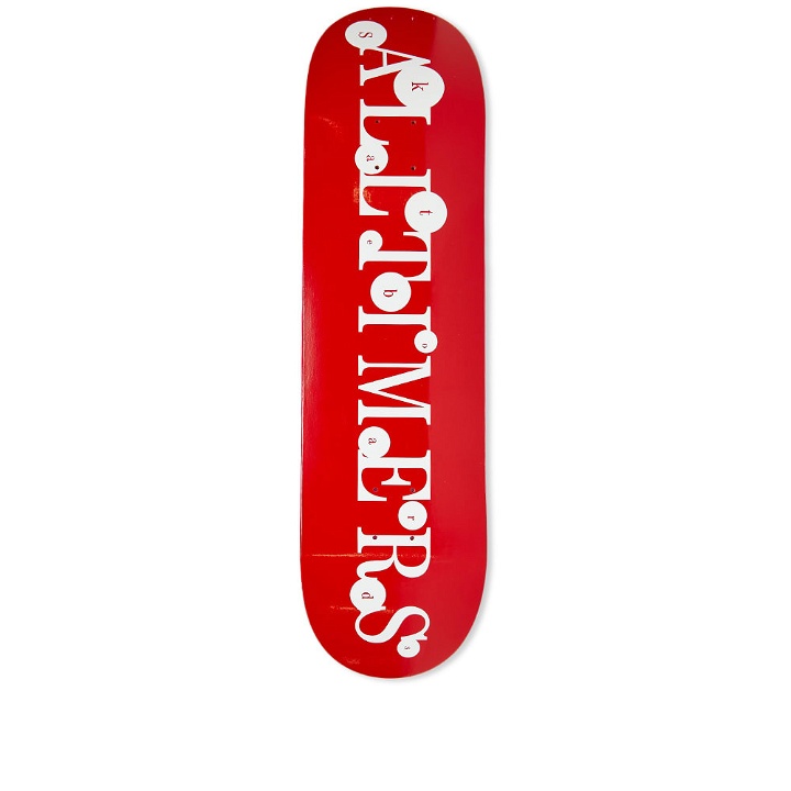Photo: Alltimers Men's Core Skater 8.3" Deck in Red